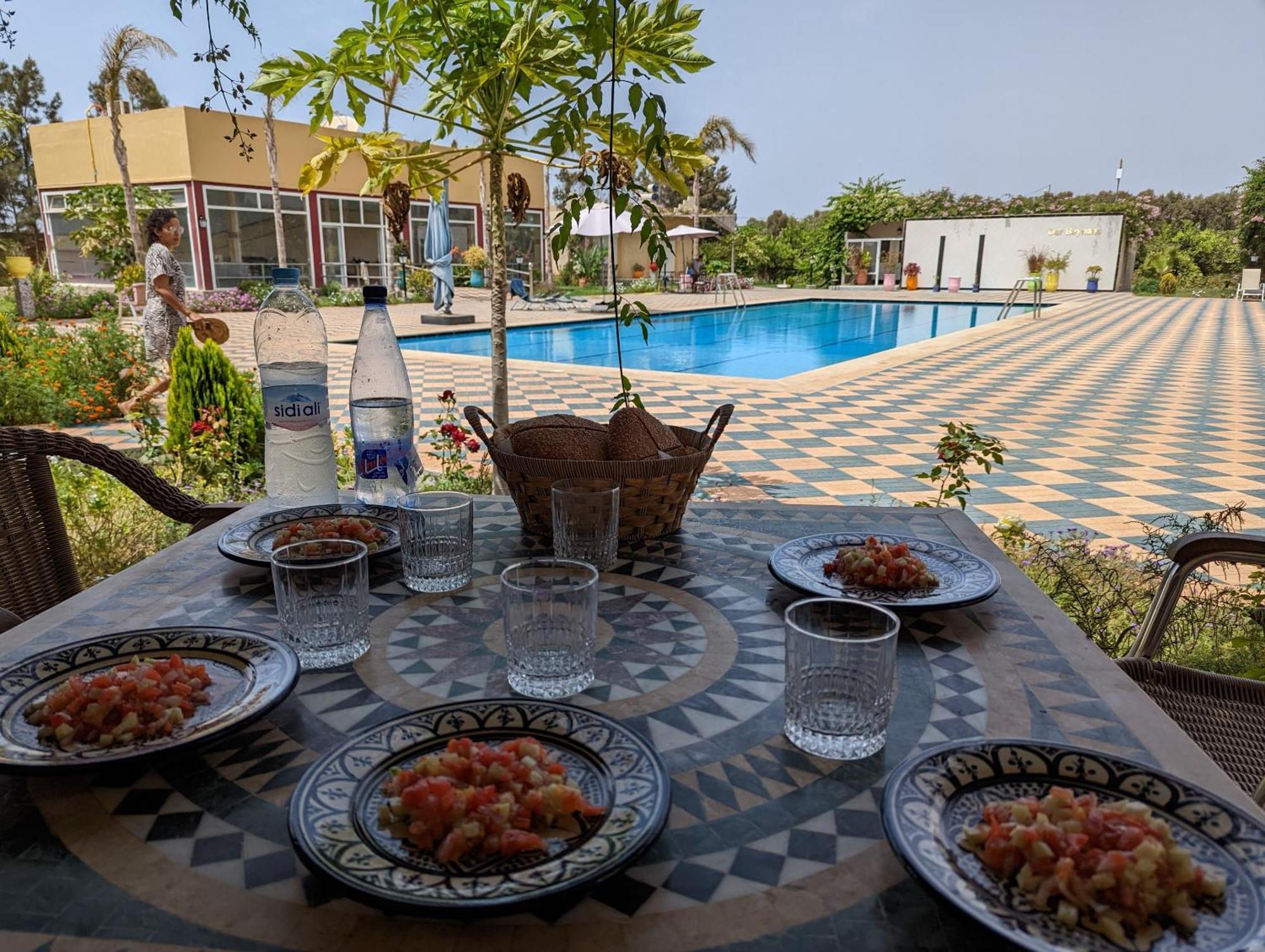 Dar Beynana Otel Sidi Bibi Dış mekan fotoğraf